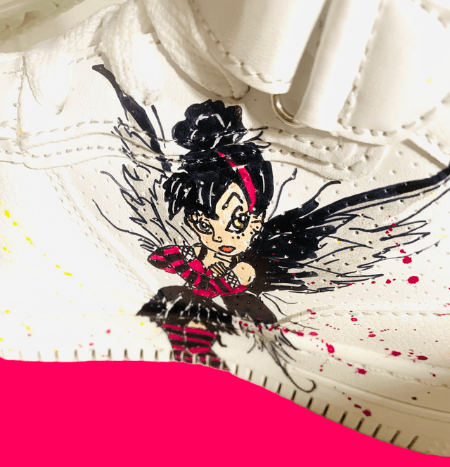 Baskets princesses rockeuses 35