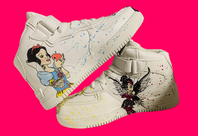 Baskets princesses rockeuses 35