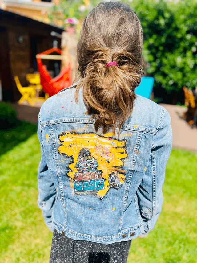 Veste taille M personnalisées “voyage”