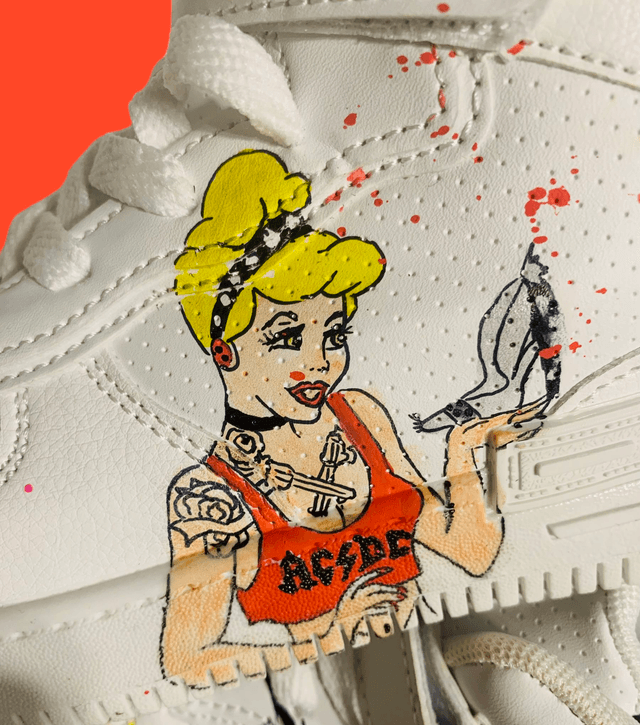 Baskets princesses rockeuses 35